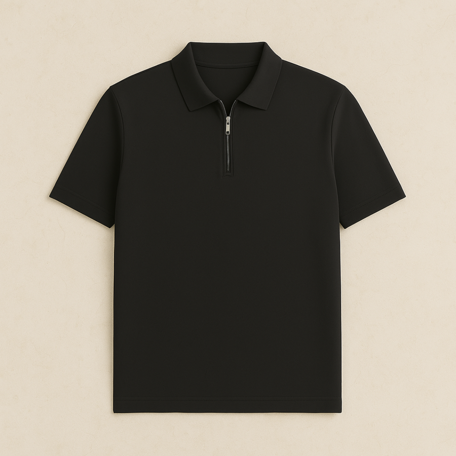 Capri Polo met rits Heren