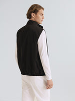 Lichtgewicht bodywarmer 2-in-1 ontwerp – Zwart