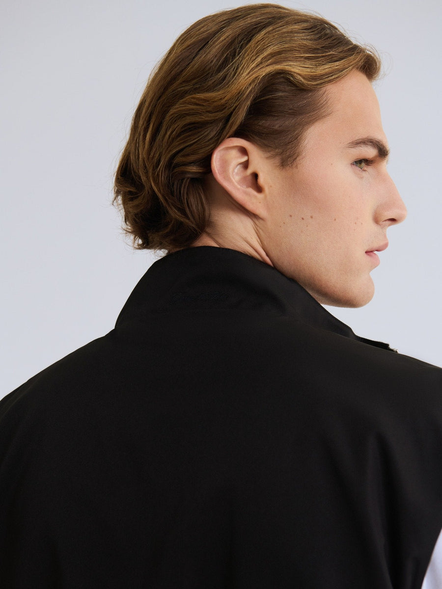 Lichtgewicht bodywarmer 2-in-1 ontwerp – Zwart