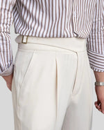 Oxford zomerbroek - Wit