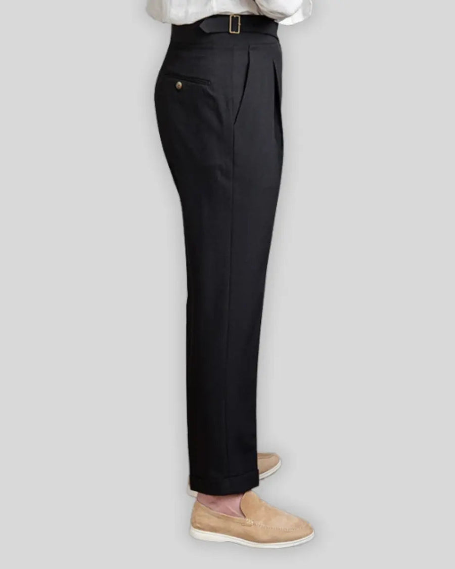 Oxford zomerbroek - Zwart