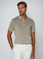 Premium katoenen polo - Khaki