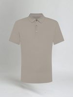 Premium katoenen polo - Khaki