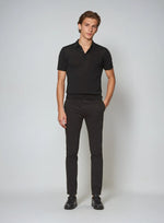 Premium katoenen polo - Zwart