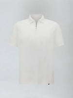 Riviera Polo met rits - Wit