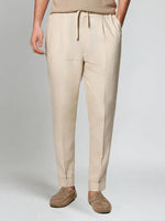 Sea side linnen broek – beige
