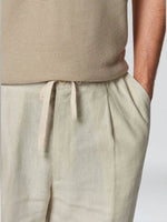 Sea side linnen broek – beige