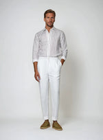 Sea side linnen broek – wit