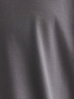 Supima slim fit T-shirt - Donkergrijs