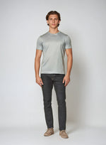 Supima slim fit T-shirt - Grijs
