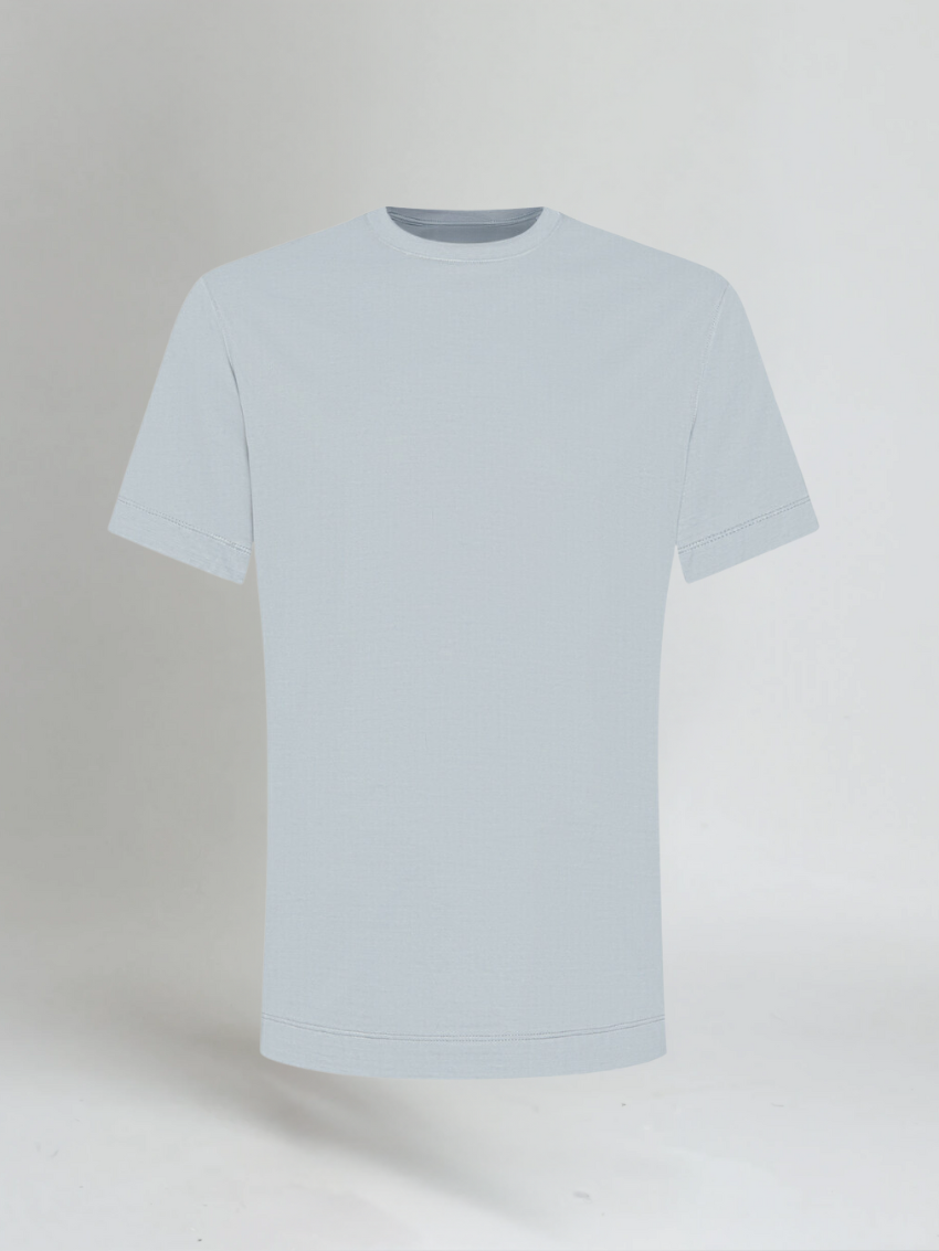Supima slim fit T-shirt - Grijs
