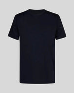 Supima slim fit T-shirt - Marineblauw
