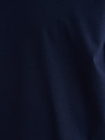 Supima slim fit T-shirt - Marineblauw