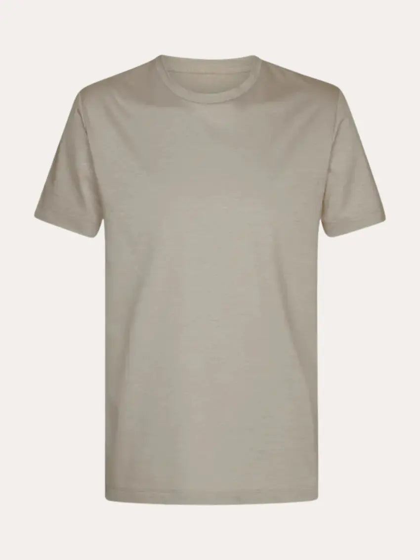 Supima slim fit T-shirt - Taupe