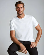 Supima slim fit T-shirt - Wit