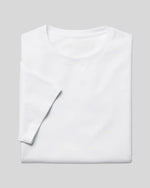 Supima slim fit T-shirt - Wit