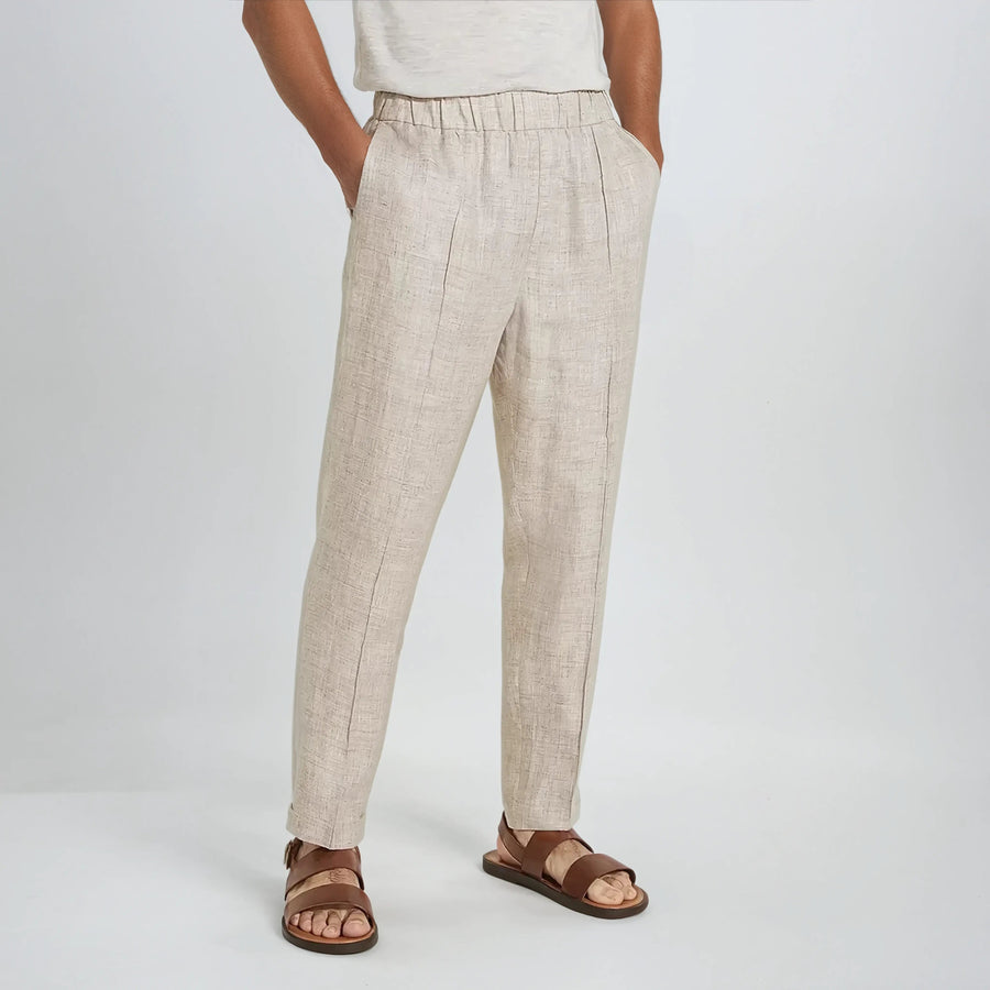 Zomer linnen broek – Beige